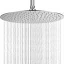 NearMoon Rain Shower Head, Ultra-Thin Design-Pressure Boosting, Awesome Some Experience, High Flow Stainless Steel Rainfall Head (16 Inch, Brushed Nickel)