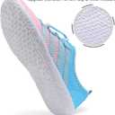 JIASUQI Athletic Hiking Beach Water Shoes Barefoot Aqua Swim Sports Walking Shoes for Women Men (L)