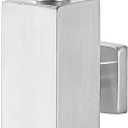 Wall Mounted Bathroom Soap Dispenser - Square, Brushed Nickel