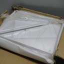 HMYHUM Acrylic Record Player Stand with Vinyl Storage, 3-Tier Table with Record Holder, Holds Up to 200 Albums, with Dividers