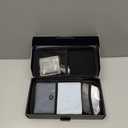 Foldable Keyboard and Mouse, Samsers Folding Bluetooth Keyboard Combo, 2.4G + BT5.0 x 2, Full-Size Portable Travel Keyboard & Rechargeable Wireless Mouse for Windows Android iOS Mac OS, Blue