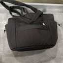 Black diaper bag , Size 18"W x 12"L
