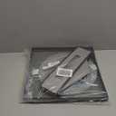 FIBER CONTENT, Gray Charger Storage Box, Holds 12 Plates