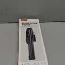 Selfie Stick Travel Tripod for Cell Phone with Remote Control and Phone Holder, Extendable Selfie Stick for iPhone, iPhone Tripod for Video Recording, 72 Inch, Black