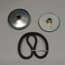 30 Series 6.5 HP Predator 212CC 3/4" Bore Max Torque Converter Go Kart Mini Bike Driver Pulley Clutch With Comet 203589 / Manco 5959 Drive Belt