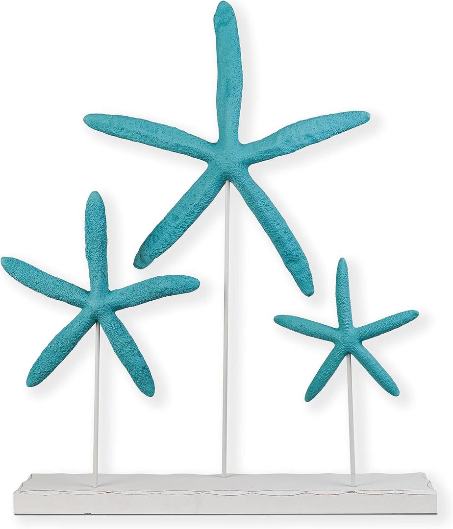 SAILINGSTORY Starfish Decor Coastal Beach Decorations for Home Beach Bathroom Decor Nautical Ocean Dcor Small
