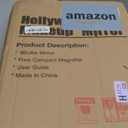 FENCHILIN Vanity Mirror with Light Lighted Makeup Mirror Vanity Makeup Mirror Smart Touch Control 3Colors Dimmable Light Detachable 10X Magnification 360Rotation (White)