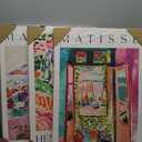 Henri Matisse Wall Art Prints Set of 3 Matisse Wall Decor Aesthetic Canvas Poster Colorful Abstract Pink Picture Vintage Flower Art Exhibition Posters for Room Bedroom 16x24x3 Inch Wrapped Canvas (24L" x 16W")