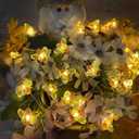 Honeybee Fairy String Lights, 40LED Bee String Light Plug in with 8 Modes Remote Control, Waterproof Novelty Decorative Light String for Outdoor Indoor Party Wedding Garden Christmas
