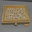 Topwon Wood Labyrinth Table Maze/Balance Board Table Maze Solitaire Game for Kids and Adults - Large - Great Gift