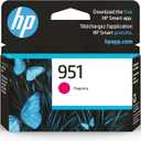 HP 951 Magenta Ink Cartridge | Works with HP OfficeJet 8600, HP OfficeJet Pro 251dw, 276dw, 8100, 8610, 8620, 8630 Series | Eligible for Instant Ink | CN051AN