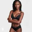 Victoria's Secret Women's Seamless Hipster Underwear, Moderate Coverage Panties for Women, Multi Pack (XS-XXL) (Black, S)