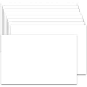 50 Pack 5x7 Cardstock Paper, 80lb White Cardstock Thick Paper Heavyweight Cardstocks for Printer, Postcards, Wedding Invitation, Thankyou Cards