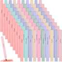 100 Pcs Bible Highlighters with Soft Cute Aesthetic No Bleed Inspirational Highlighter Chisel Tip Pastel 10 Assorted Color Marker for School Bible Study Journaling Supplies(Soft Color)