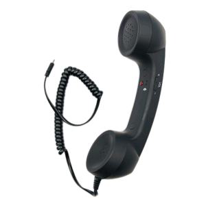 NFXSL Retro Phone Wired Handset and USB Handsets Black