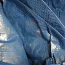 Robelle 28 ft Heavy Duty Blue Winter Pool Cover for Above Ground Pools, 4 ft Overlap (32 ft Cover Size), Solid 8 x 8 Scrim, 2.36 oz/yd2, Style: 3528-4