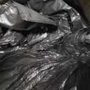 Grocery Shopping Plastic T-shirt Bags Plain 12" x 7" x 21" (Black, 150)