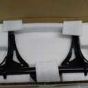 Highway Peg Crash Bar/Highway Footpegs Enginge guard for Harley Dyna with mid Control Models 2006-2017, for Street Bob FXDB/I Fat Bob FXDF Low Rider FXDL/I Wide Glide FXDWG/I,Gloss Black