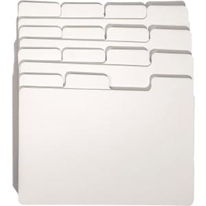 Lukeline Greeting Card Organizer Index Card Dividers,Blank Index Cards Guide, 15 Per Set