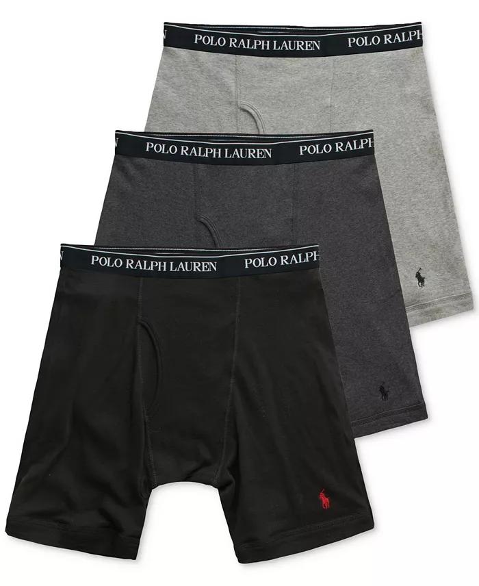 Polo Ralph Lauren
Men's 3-Pack Classic-Fit Boxer Briefs, Size M