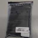 20-30 mmHg Compression Stockings for Women & Men, Thigh High Compression Socks Open Toe, Silicone Dot Band (X-Large, Black)