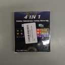 LOKIPILEY 4in1 Wireless CarPlay Adapter for Apple CarPlay & Android Auto & AirPlay & MirrorLink, 2026 Upgraded Screen Mirroring Mini USB Adapter with TypeC Extension, Low Latency, Plug & Play