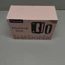 Molutsody Clear Makeup Bag with Makeup Brush Bag, Clear Cosmetic Bags Travel Toiletry Bag, Portable Waterproof Cosmetic Organizer Storage Bag for Women (Black)