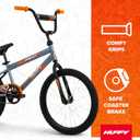 Huffy Upshot 12/16/20 Inch Boy's Bike for Kids, Multiple Color Options Available, Removable Training Wheels, BMX Design, Designed for Growth, Durable Construction, EZ Build Assembly