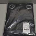 NICETOWN Black Blackout Curtains for Bedroom 42" Wide x 63" Long 2 Panels