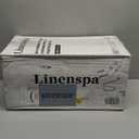 LINENSPA Memory Foam Mattress Topper - 3 Inch Gel Infused Memory Foam - Plush Feel - Cooling and Pressure Relieving - CertiPUR Certified - Dorm Room Essentials - Twin XL Size