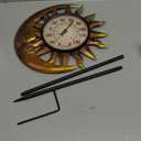 MUMTOP Outdoor Thermometer for Patio - Wall Thermometer, Indoor Outdoor Thermometer with Garden Stake for Home and Garden Decor (Sun and Moon)