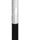 Pylex Adjustable Helical Post 50 Long No Dig Ground Anchor, 4x4 Post for Patio, Shed or Deck, No Concrete - Black Steel