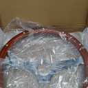 15" Classic Wood Grain Steering Wheel Riveted Light Wood Grip Universal Car Racing Wood Steering Wheels Slotted 3 Spoke with Horn button (wooden-03)