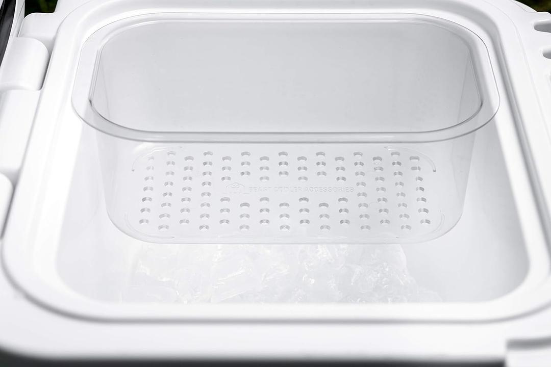 2-Pack Cooler Basket - Grippi Cooler Insert Compatible with Yeti Roadie 24 - Dry Goods Trays - Divider and Organizer Accessories for Camping, Tailgating and Storage