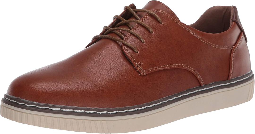 Deer Stags Men's Oakland Oxford (10, Cognac)