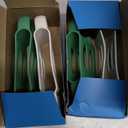 Dr. Brown’s Milestones 100% Silicone Baby Bottle Handles, Wide-Neck, Green, Gray, 4 Pack, 4m+