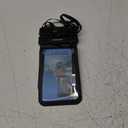 Waterproof Phone Pouch - 8.5in Waterproof Phone Case with Lanyard, IPX8 Cell Phone Dry Bag Beach Essentials for iPhone 17 16 15 Pro Max, Galaxy S25 S24 Ultra, 2 Pack