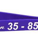 LEZER Resistance Band - Pull Up Band for Home Gym Fitness, Stretching, Physical Therapy & Training, 35-85lbs