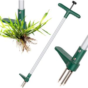 Walensee Weed Puller, Stand Up Weeder Hand Tool, Long Handle Garden Weeding Tool with 3 Claws, Hand Weed Hound Weed Puller for Dandelion, Standup Weed Root Pulling Tool and Picker, Grabber (1 Pack) Walensee Weed Puller, Stand Up Weeder Hand Tool, Long Handle Garden Weeding Tool with 3 Claws, Hand Weed Hound Weed Puller for Dandelion, Standup Weed Root Pulling Tool and Picker, Grabber (1 Pack)