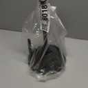 Paper Towel Holder Countertop, Standing Paper Roll Holder with Anti Slip Weighted Base, Stainless Steel Freestanding Paper Towel Holder for Kitchen, Black