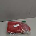 Eoocan 20 Inches Monogram Christmas Stockings Red Velvet with White Super Soft Plush Cuff Embroidered Xmas Stockings Classic Personalized Stocking Decorations for Family Holiday Season Decor(Letter R)