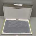 seenda Bluetooth Ergonomic Keyboard, COE311 Wireless Keyboard with 3 Multi-Device Connectivity, Rechargeable, Wave Keys, Soft Wrist Rest, Compatible for Windows/macOS/PC/Laptop/MacBook/iPad - Black