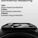 Aulumu A17 iPhone 17 Pro Max Magnetic Thermal Case | CoolHyper | with Camera Control | IMD Technology | Compatible with Magsafe | Touch Translucent White