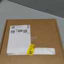 Ling's moment Wide White Sheer Curtains, Chiffon Wrinkle-Free Window Doorway Drapes Backdrop for Sliding Glass Doors Living Room Wedding Party Bedroom Farmhouse Arch Stage, 5ft x 10ft 2 Panels