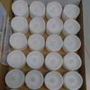 Homemory Timer Tea Lights Candles Battery Operated, 6H Timer Built-in, Auto On Daily, Flameless LED Tealight Votives for Table Centerpieces, Lantern, Holiday Decor, Warm Lamp, No Remote, 24-Pack (Warm White Glow, White Base)