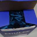 MIULEE Velvet Ruffle Throw Pillow Covers Soft Luxurious Teal Pack of 2 18x18 Inch Square Cushions Vintage Gothic Decorative Ruffled Pillow Shams for Sofa Couch Bedroom Chair