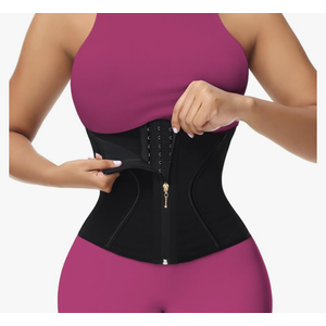 SHAPSHE Short Torso Waist Trainer for Women Corset Waist Cincher Shapewear Tummy Control Workout Hourglass Body Shaper XS