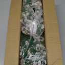 Artificial Hanging Flowers for Outdoors, 2 Pcs UV Resistant Artificial Outdoor Plants No Fade Fake Hanging Plant with Silk Flowers for Outdoor Planters for Home Garden Porch Yard Decor,Double White