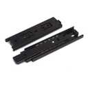 Furniture 6-inch Length Full Extension Drawer Slides Telescopic Ball Bearing Slide Rail 2pcs