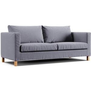 Comfort Works Custom Karlstad Sofa Covers, Replacement for IKEA Karlstad 3-Seater Sofa (3-Seater - Medium Grey)